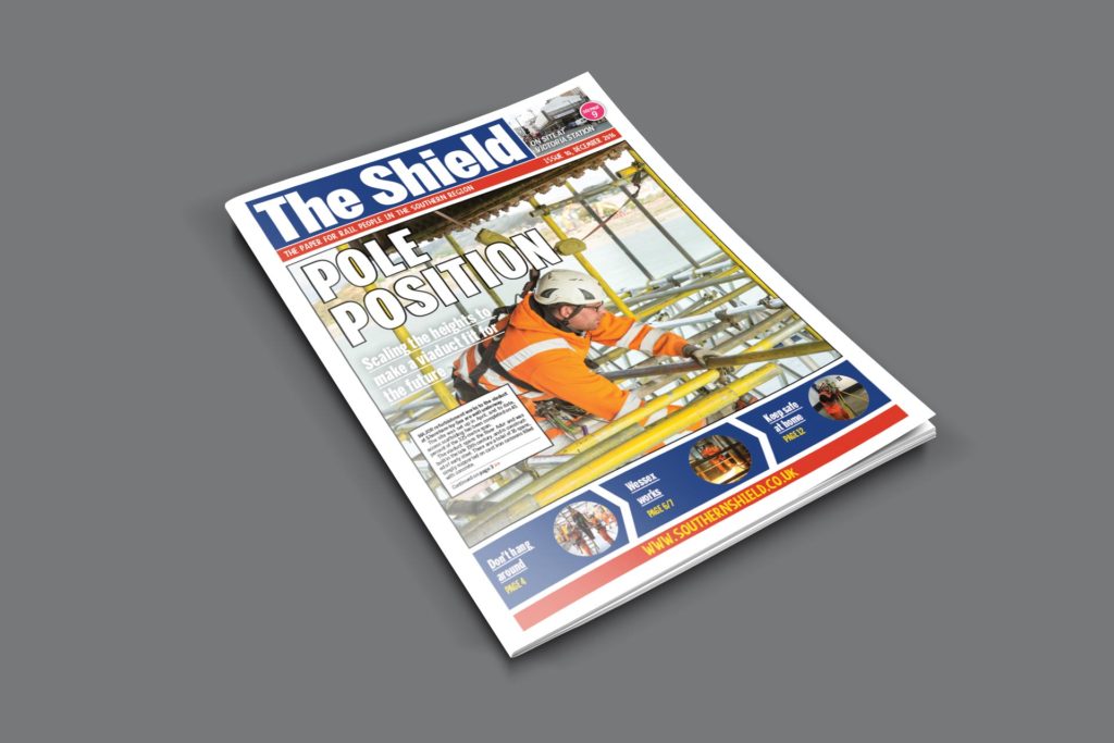 Network Rail The Shield Newspaper